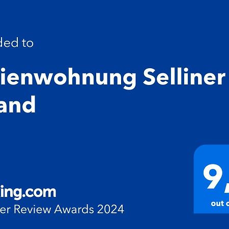 Ferienwohnung Selliner Strand Экстерьер фото